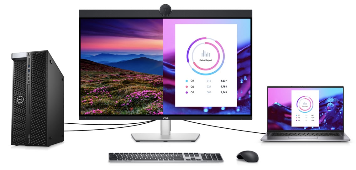 Dell UltraSharp U3223QZ with 31.5