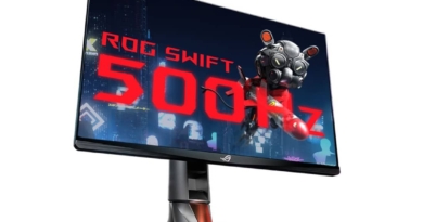 Asus ROG Swift 500Hz Announced with 1080p E-TN Film Panel and NVIDIA G-sync
