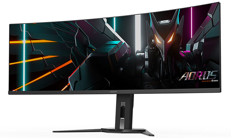 Curved Gaming Monitor 49 Ultrawide LED 144Hz Refresh Rate