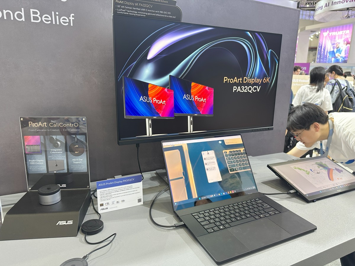 Asus ProArt PA32QCV Showcased at Computex 2025 with 6K Resolution