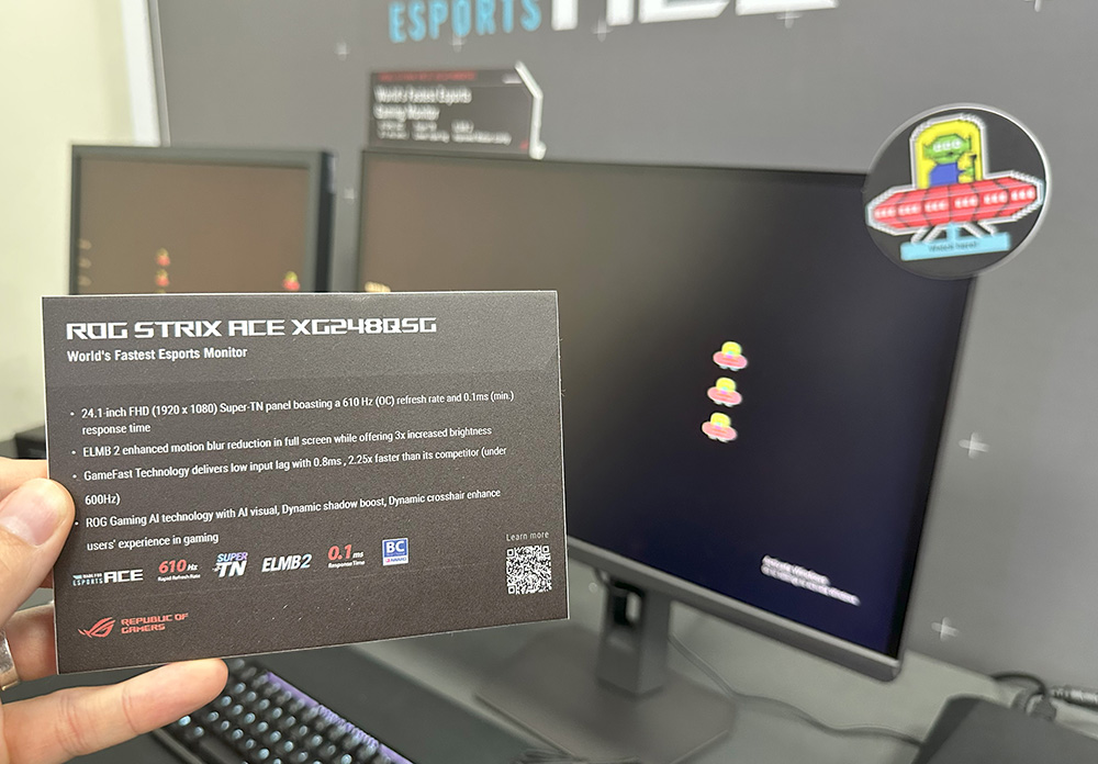 ASUS ROG Strix XG248QSG Ace 24.1インチ Asus ROG Strix XG248QSG Ace 610 Hz gaming monitor review: A new