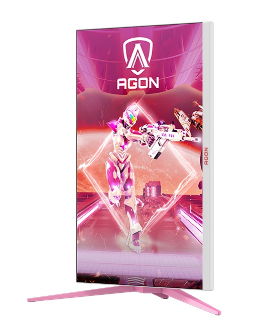 AOC AGON AG275QSR Announced with a White and Pink Design and