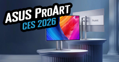 [Round-up] The Latest Asus ProArt Monitors Showcased at CES 2026