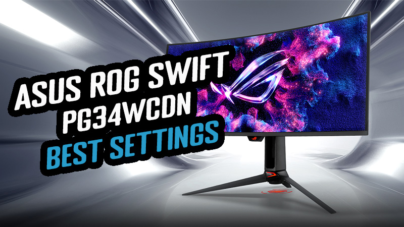 Asus ROG Swift PG34WCDN
