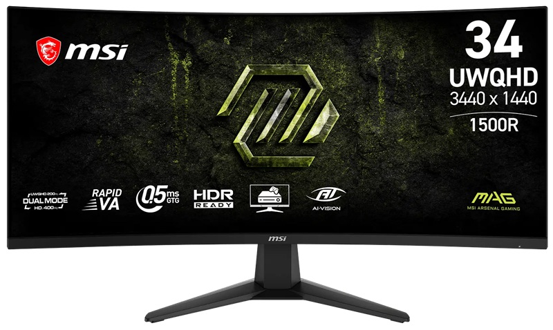 MSI MAG 346CQDF E20 Launched with a 34
