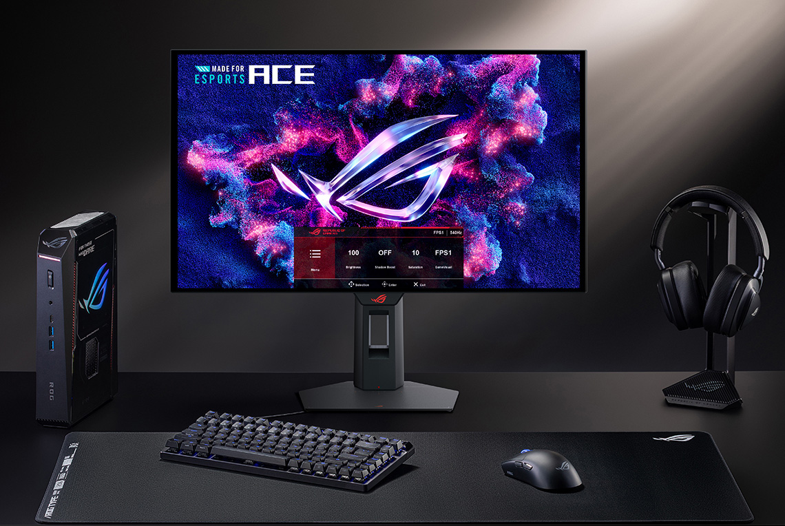 Asus Announce the ROG Strix OLED XG259QWPG Ace, The World’s First 24.5″ Esports OLED Monitor