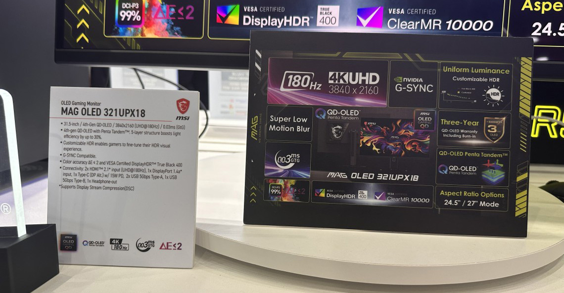 [Round-up] MSI Unveil Their Newest Displays at Computex 2026 18