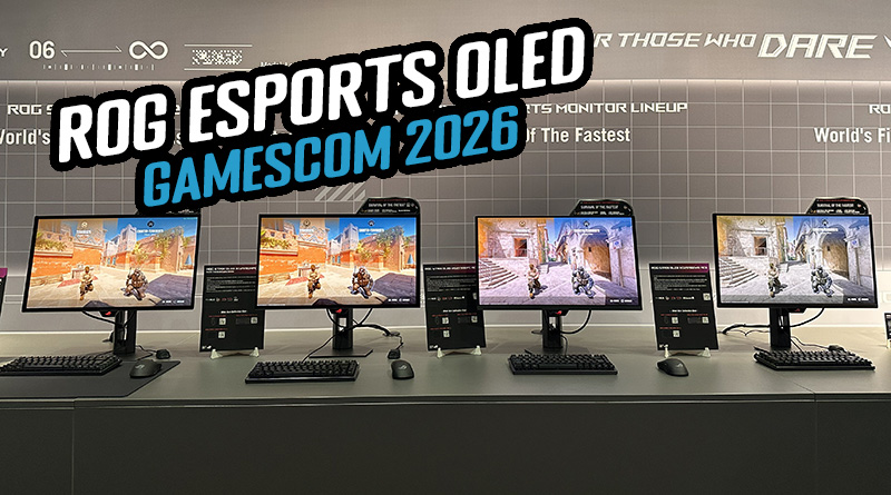 Asus Unveil Their ROG Esports OLED Ace Monitor Line-Up at Gamescom 2026