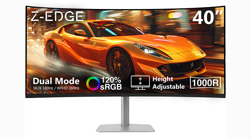 Z-Edge INFINYX UG40P Announced with a 40″ Ultrawide 5K2K VA Panel and 180Hz / 360Hz Dual-Mode