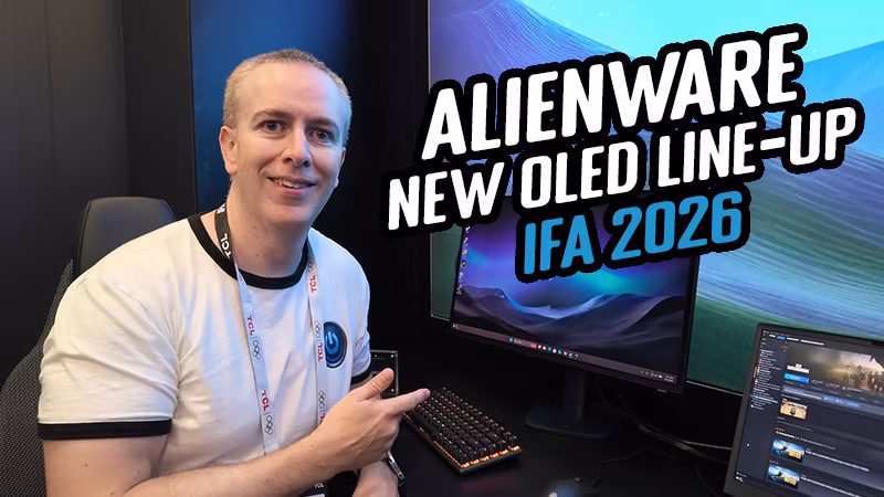 Hands on with Alienware’s Awesome New OLED Line-up [IFA 2026]
