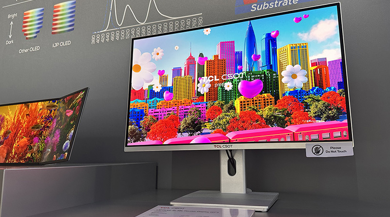 TCL CSOT Showcase Further IJP OLED Panels at IFA 2026